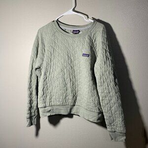 Patagonia Quilted Crewneck Sweatshirt - like new